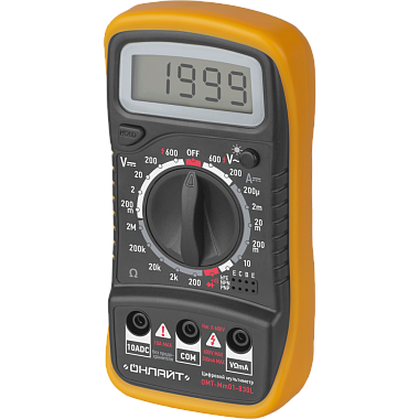 Мультиметр цифровой 830L Онлайт 90 080