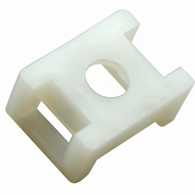 Площадка для крепления стяжки 22x16мм белая (упак/10шт) ПС-2 Rexant