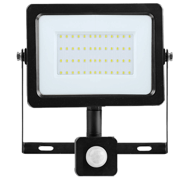 Прожектор светодиодный  50Вт 4200К IP65 4250Лм с ДД серый FotonLighting