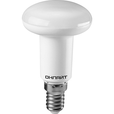 Лампа светодиодная Е14  5Вт 6500К 220-240В рефлектор ОНЛАЙТ 61 142