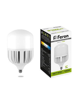 Лампа светодиодная E27-E40  40Вт 4000K 175-265В LB-65 Feron