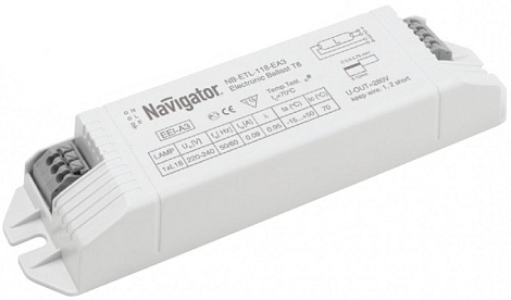 Балласт электронный ЭПРА ЛЛ 2х36 встраиваемый "Navigator" 94 428