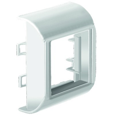 Суппорт установочный для модульных механизмов 45х45х9 мм для РКК-74х55 Арктика белый