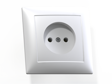 Розетка 1 СП 16А Кунцево-Электро Селена белый