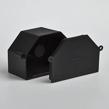 Коробка распаячная для заливки в бетон 119х78х60мм Рувинил