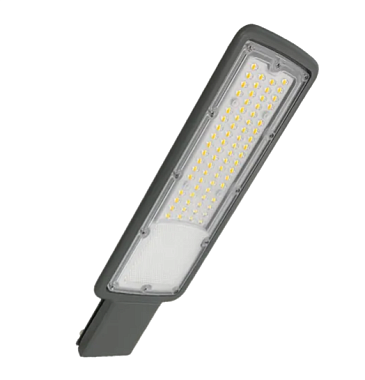 Светильник светодиодный консольный  30Вт 2700К 3000Лм FL-LED Street Grey 400*130*27мм Foton Lighting