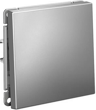 Переключатель 1 СП 10АХ сх.6 механизм безвинт. зажим SE ArtGallery сталь