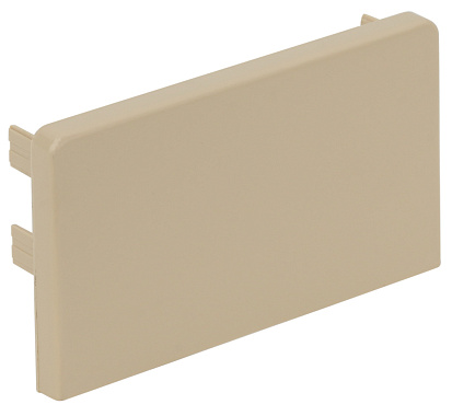 Заглушка для РКК-100х60 и 100х40 Рувинил бежевый