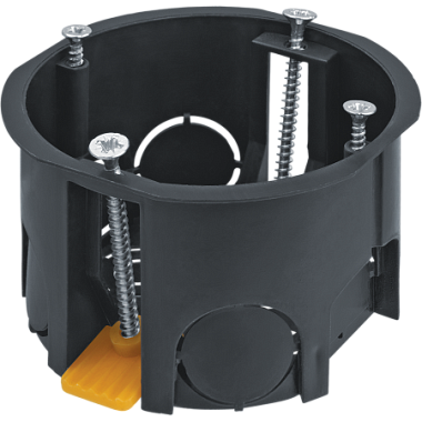 Подрозетник установ. в г/к D=68мм, H=45мм (с винтами) пласт.лапки Navigator 93 253