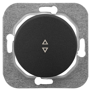 Выключатель 1 СП 10А проходной механизм Bylectrica Прованс графит