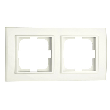 Рамка 2-постовая Ovivo Mina крем