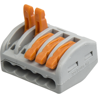 Зажим безвинтовой 5х(0,08-2,5) с рычагами (5шт/упак) Navigator 71 788