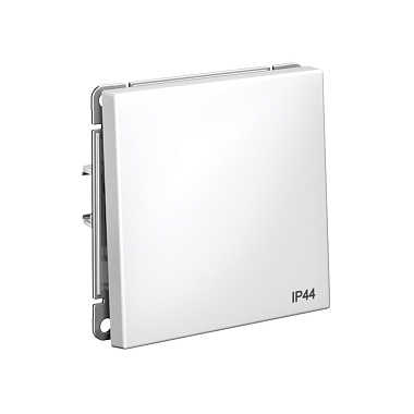 Переключатель 1 СП IP44 10АХ механизм безвинт. зажим SE ArtGallery Aqua белый