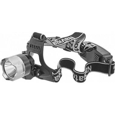 Фонарь налоб. 1LEDx5Вт CREE 3 реж бл акк.3.7В 2Ач Navigator 94 973