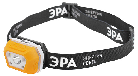Фонарь налобный ЭРА рабочий Практик аккум 3Вт сенсорный micro-USB Б0052318