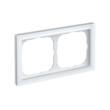 Рамка 2-постовая матовое орг. стекло SE ArtGallery Pure белый