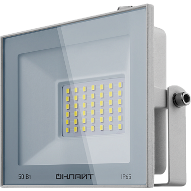 Прожектор светодиодный  50Вт 6000К IP65 4000Лм белый Онлайт 90 137