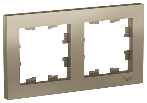 Рамка 2-постовая SE AtlasDesign шампань