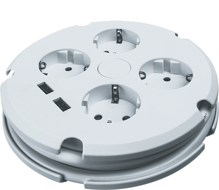 Удлинитель 4* 1,5 м с з/к с з/шт 16А + 2*USB 2.1A с выкл. Navigator 61 456