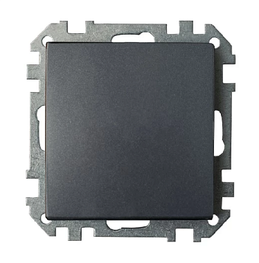 Выключатель 1 СП 10А проходной Bylectrica Стиль графит