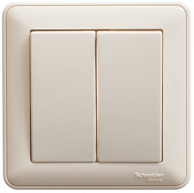 Выключатель 2 СП 10АХ SE W59 слоновая кость