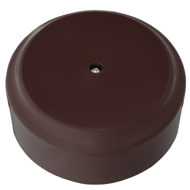 Коробка распред. полистирол D80мм, h35мм IP20 ОП Bylectrica Ретро шоколад