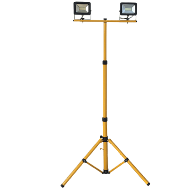 Прожектор светодиодный на штативе 2х30Вт 4200К IP65 5100Лм FotonLighting Stand