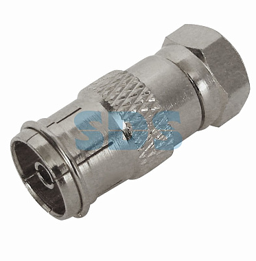 Переход штекер F - гнездо TV PROconnect