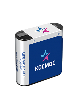 Элемент питания 3R12 солевой 4.5V Космос