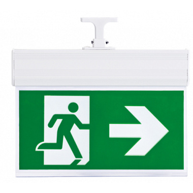 Светильник светодиодный аварийный  3Вт 3ч Человек-стрелка двусторонний со сменными пиктограммами ЭРА Б0044392