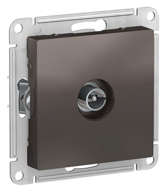 Розетка 1 СП TV механизм SE AtlasDesign мокко