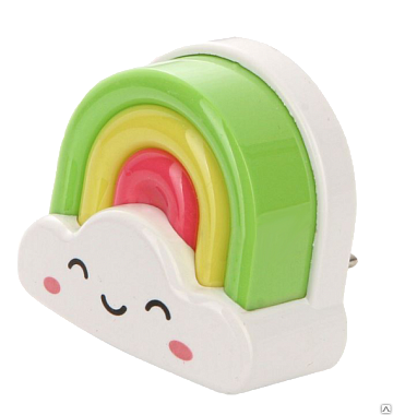 Ночник Camelion NL-177 "Радуга" (LED с выкл, 220V)