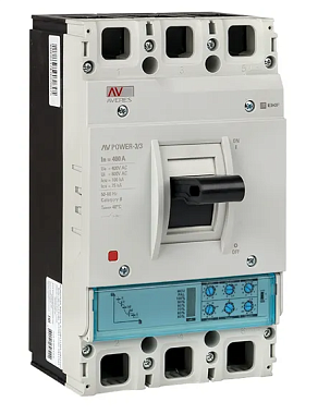 Выключатель автоматический 3P 400А 50kA ETU2.0 AV Power-3/3 EKF Averes