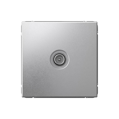 Розетка 1 СП TV оконечная 1дБ механизм SE ArtGallery алюминий