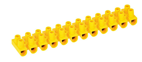 Зажим винтовой ЗВИ-15 н/г 4,0-10мм2 12пар желтый IEK