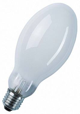 Лампа ртутная высокого давления 225V, 250W, E40, Osram (ДРВ ртутная, бездроссельная)