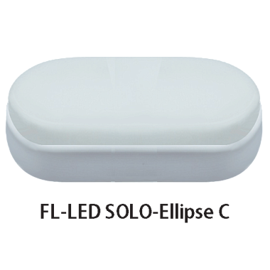 Светильник светодиодный FL-LED SOLO-Ellipse С 12W 4200К IP65 овал 165*80*50мм Foton Lighting