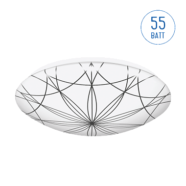 Светильник светодиодный потолочный  55Вт 4000К 4400Лм IP20 d480мм Lumin'arte