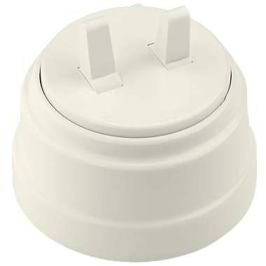 Выключатель 2 ОП 10А Bylectrica Ретро бежевый