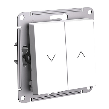 Выключатель 2 СП 10А для жалюзи механизм SE AtlasDesign лотос