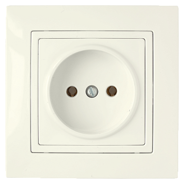 Розетка 1 СП 16А Bylectrica Уют бежевый