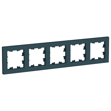 Рамка 5-постовая SE AtlasDesign изумруд