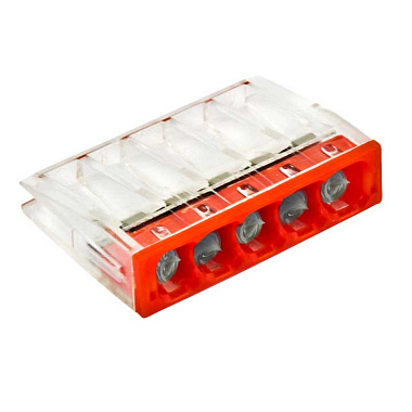 Зажим безвинтовой 5х(0,5-2,5) с пастой 2273-245 СМК EKF