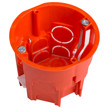 Подрозетник установ. в г/к D=74мм, H=63мм (без винтов) пласт.лапки Bylectrica Минск