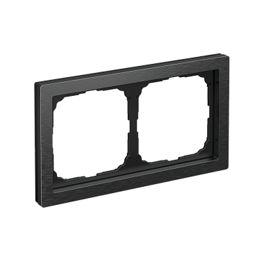 Рамка 2-постовая металл SE ArtGallery Pure оникс