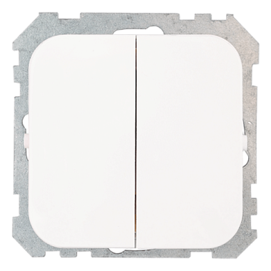 Выключатель 2 СП 10А механизм Bylectrica Гармония Люкс