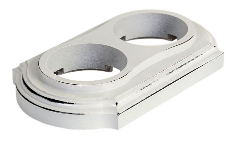 Рамка 2-постовая МезонинЪ Элегант белый прованс