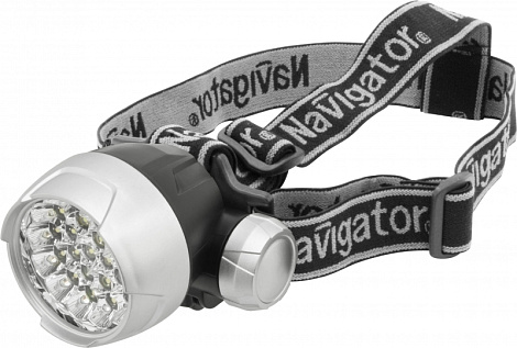 Фонарь налобный светодиодный 4 реж. 25LED блист.Navigator 94 946