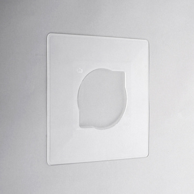 Защита стены под выкл./роз. (накладка d140мм) Bylectrica прозрачный
