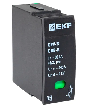 Модуль сменный к ОПВ-B In-30кА 440В с сигн. EKF PROxima